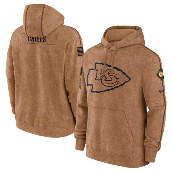 Men's Kansas City Chiefs 2023 Brown Salute to Service Pullover Hoodie,We sell and wholesale Men's Kansas City Chiefs 2023 Brown Salute to Service Pullover Hoodie on line form chian!